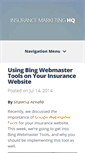 Mobile Screenshot of insurancemarketinghq.com